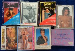 Glamour trading cards, eight adult trading card sets, five wrapped sets, Hot Shots 5, Girls,