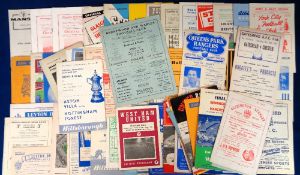 Football programmes, a collection of approx. 70 1950's programmes inc. Accrington v Bradford City