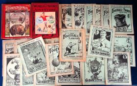 Football & Boys' fiction, selection, Football & Sports Library, a collection of eighteen 1920/30's