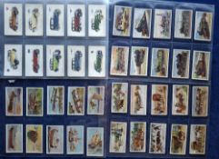 Cigarette cards, Transport, 9 sets Ogden's Modes of Conveyance, Phillips Railway Engines, Sarony