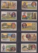 Cigarette cards, Smith's, Battlefields of Great Britain (set, 50 cards), all with matching 'Smith'