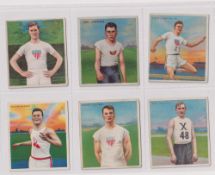 Cigarette cards, USA, ATC, Champion Athlete and Prize Fighter Series, 'L' size, Athletes only,
