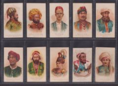 Cigarette cards, USA, ATC, Savage & Semi Barbarous Chiefs & Rulers (17/50) (one back damaged, one