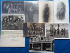 Postcards, Guides/Scouts, a selection of 9 cards related to Guides (7) and Scouts (2). Includes shop