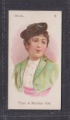 Cigarette card, Wills National Costumes, type card no. 8 Spain (gd)