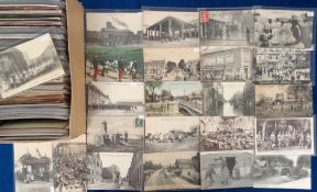 Postcards, France, a mixed age collection of approx. 600 French cards, with a good selection of