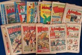 Comics and Magazines 200+ dating from the 1940s to the 1980s to include Hot-Shot, The Crunch (no 4),