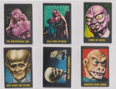 Trade cards, A&BC Gum, Outer Limits (set 50 cards) (3 or 4 with faults, most gd)