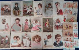Trade cards, France, a collection of 250+ early French advertising cards, various issuers & sizes,