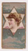 Cigarette card, Pritchard & Burton, Star Girls, type card, ref. H30, picture no 2 (acm, slight