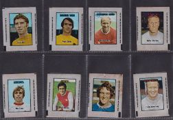 Trade issue, A&BC Gum, Football Colour Transparencies, 'K' size, 29 different inc. Alan Ball,