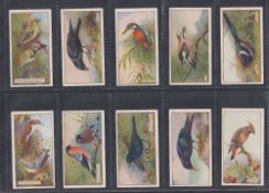 Cigarette cards, Scottish CWS Feathered Favourites, adhesive backs (set 50 cards) (gd)