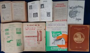 Collectables, a selection of 24 early 20thC engineering catalogues to include Comyn Ching & Co