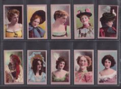 Cigarette cards, USA, ATC, Beauties (Old Gold Back), 5th set, RB118, Item 29, Fig.30 (set, 25 cards)