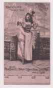 Cigarette card, Fraenkel Bros., Music Hall Artistes (Pink card), type card, Marie Lloyd, 'Twiggy