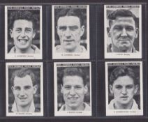 Trade cards, News Chronicle, Footballers, Reading dated 16th January (set 12 cards) (gd/vg)