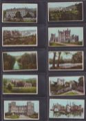 Cigarette cards, Player's, Castles, Abbeys etc (White Border) (set, 20 cards) (gen. gd)