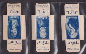 Cigarette cards, Carreras Turf uncut slides, Celebrities of British History (singles, set 50