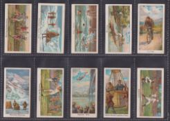 Cigarette cards, Boguslavasky Sports Records 2nd series 26-50 (set 25 cards) including G Sisler