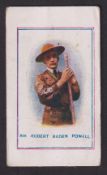 Cigarette card, J.H. Clure, Army Pictures, Cartoons etc (Havana Mixture), type card, Sir Robert