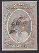 Cigarette card, USA, Thos. H. Hall, Celebrities, premium size, type card, Lillian Spencer (very