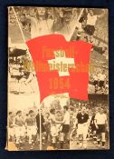 Trade sticker album, Germany, World Cup, 1954, complete sticker album, 'Fussball - Weltmeisterschaft