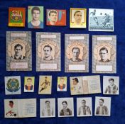 Trade cards & Stickers, Football selection, approx. 50 cards mainly Spanish issues from many series.
