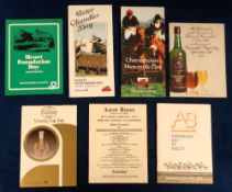 Horse Racing Racecards, seven famous racehorse racecards all from Ascot, Desert Orchid, 4