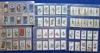 Cigarette cards, Siam, 135 cards by BAT Eagle Bird, part sets from various series including