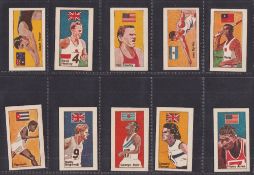 Trade cards, Reddish Maid Famous International Athletes 21/25 (missing numbers 1 2 10 18) (gen gd/