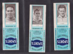 Cigarette cards, Godfrey Phillips Sports Package series (blue surround) Famous Footballers 2nd