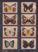 Cigarette cards, Wills Australian Butterflies (silk) (set 50 cards) (gen gd/better minimal if any