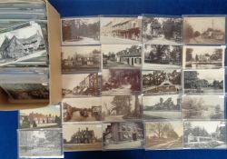 Postcards, a collection of over 400 cards, mostly Berkshire, with a few foreign, mostly