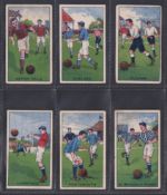 Trade cards, Maynards, Football Clubs, six cards, Aston Villa, Chelsea, Fulham, Liverpool,