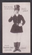 Cigarette card, Fraenkel Bros., Music Hall Artistes (White card), type card, Fannie Leslie, '