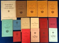 Football League & Football Association booklets etc, 16 items, Football Combination Booklets for