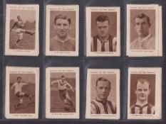 Trade cards, Football, 3 sets & 1 part set; Boys Magazine Footballers & Miscellaneous (M sized Sepia