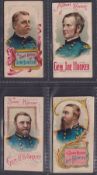 Cigarette cards, USA, Duke's, Histories of Generals (Booklets), four booklets, Gen. Hancock, Gen.