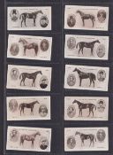 Cigarette cards, Smith's, Derby Winners, 14 cards, nos 2, 3, 4, 5, 7, 10, 12, 14, 15, 17, 18, 19, 29