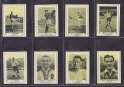 Trade cards, W R Wilkinson Popular Footballers (set 25 cards) including Tommy Lawton, Billy
