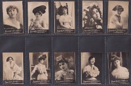 Cigarette cards, Egypt, Stamelis Douras, Photo Series, Actresses, standard size, no borders, plain