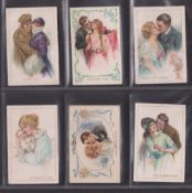 Trade silks, My Weekly, Sweet Kiss Series, 'M' size (set, 6 silks) (vg)