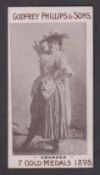Cigarette card, Phillips, Beauties 'HUMPS' (Phillips front), type card, ref. H222, picture no 20 (