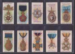 Cigarette cards, Taddy Orders of Chivalry (second series) (set 25 cards) (no.3 slight foxing on