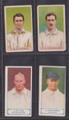 Trade cards, Reeves Chocolate, Cricketers, two cards, F.R. Foster & F.E. Woolley, sold with
