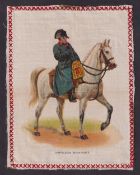 Tobacco silk, USA, ATC (Anon), Generals, Premium issue, 'G' size, type, Napoleon Bonaparte (gd) (1)