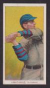 Cigarette card, USA, ATC, Baseball Subject, T206 (Tolstoi), Abbaticchio, Pittsburg (gen. gd) (1)