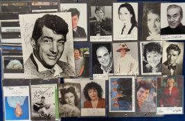 Autographs, a collection of 200+ signatures of actors and broadcasters, most on promotional fan