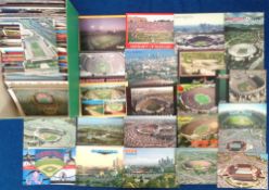 Postcards, USA, a collection of approx. 500, 1970's onwards, American Sports Stadium postcards,