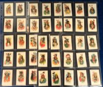 Tobacco silks, USA, ATC, Indian Portraits, 'M' size (set, 50 silks) (gd)